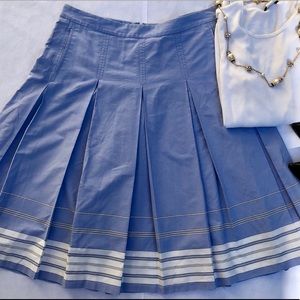 J. Crew Cornflower Blue Peasant Skirt